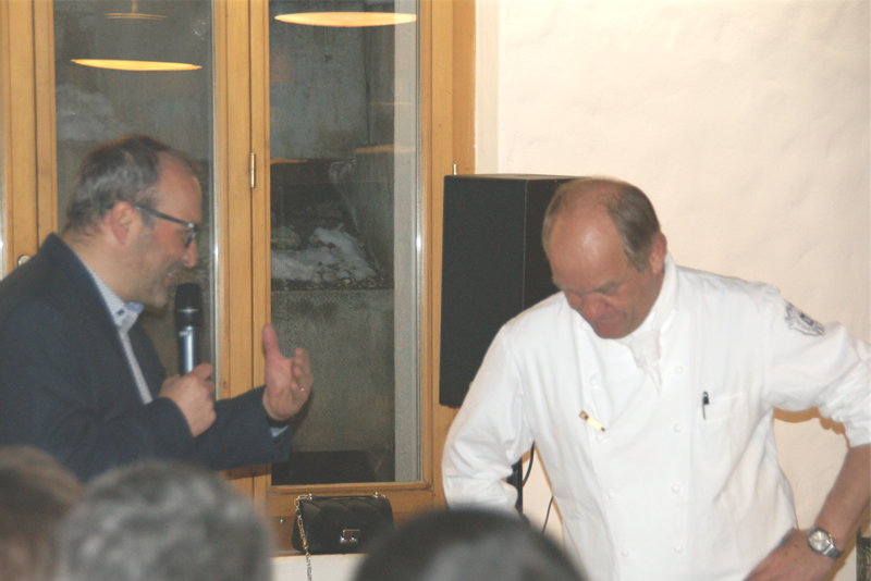 Bauwerk Gruppe Jahresabschluss im Gstaad Palace